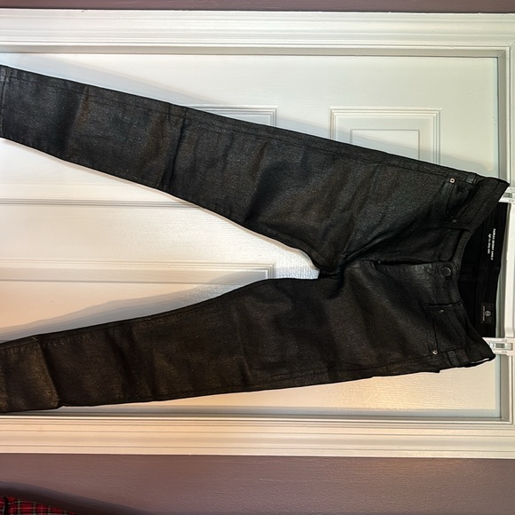 AG Jeans Farrah High-Rise Ankle metallic black - Picture 5 of 6